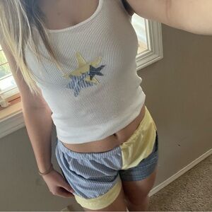 Handmade matching set from second hand materials